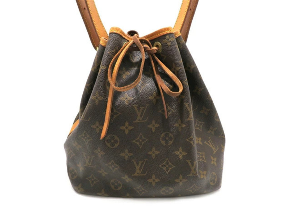 LOUIS VUITTON Shoulder Noe Brown Bag Monogram